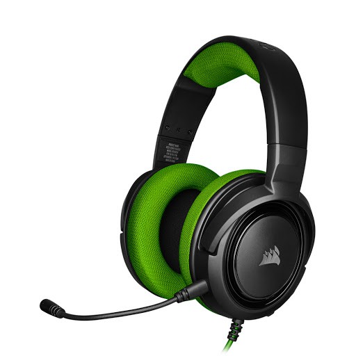 Tai nghe Corsair HS35 Stereo Drivers 50mm không kèm jack chia Y (CA9011198AP / CA9