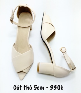 Sandal hở mũi nhọn 5p -100k