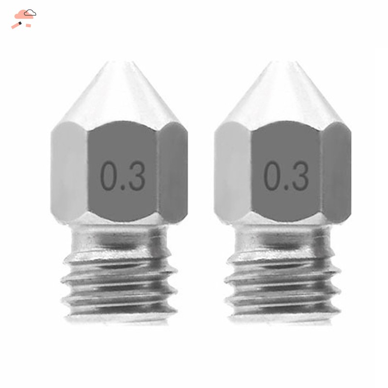 Bộ 2 Đầu Phun 0.2mm Mk8 Cho Máy In 3d Mk8 Makerbot