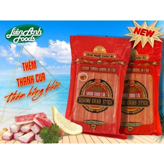 500G THANH CUA LAF BAO BÌ ĐỎ-THANH SURIMI HƯƠNG VỊ CUA-SURIMI THANH CUA