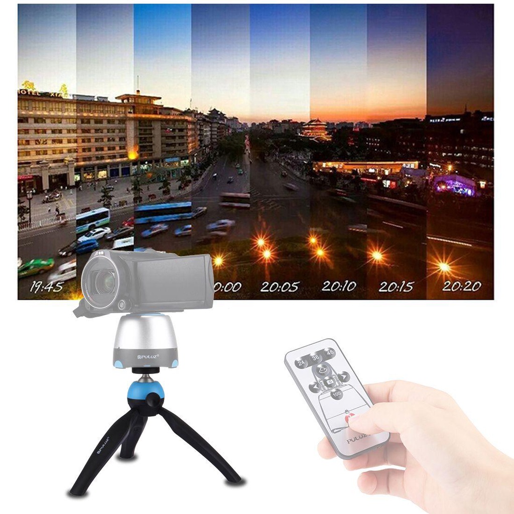 Giá Đỡ Ba Chân Để Bàn Xoay 360 Độ Cho DSLR