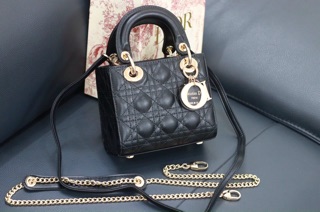 Túi Dior Lady Da Lì 3 Ô