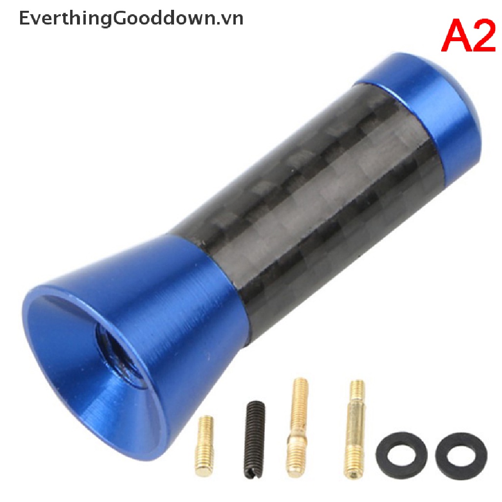 Everthingooddown 1 Ăng Ten Trang Trí Xe Hơi Bằng Sợi carbon 3.5CM 8CM 12CM 28CM