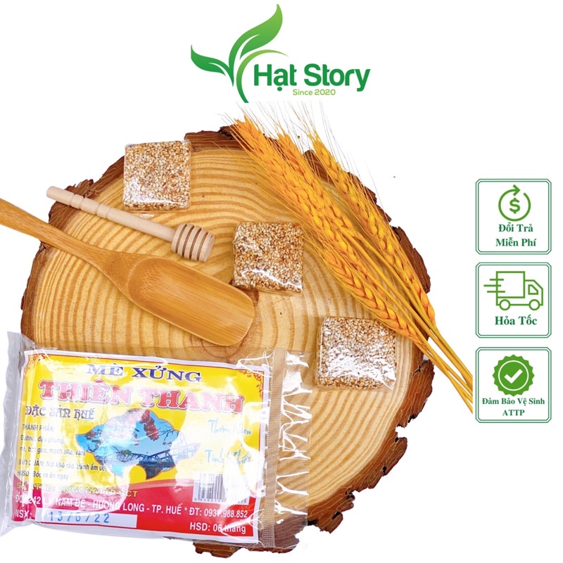 160Gr Mè Xửng Thiên Thanh, Đặc Sản Huế, Thơm, Dẻo, Ngon