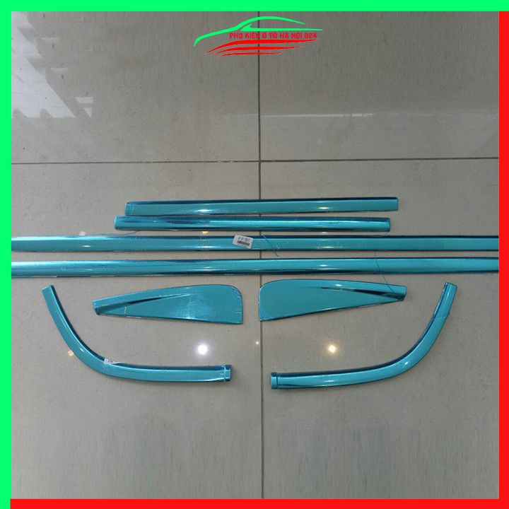 Bộ nẹp viền chân kính inox Ford Ranger 2014-2021