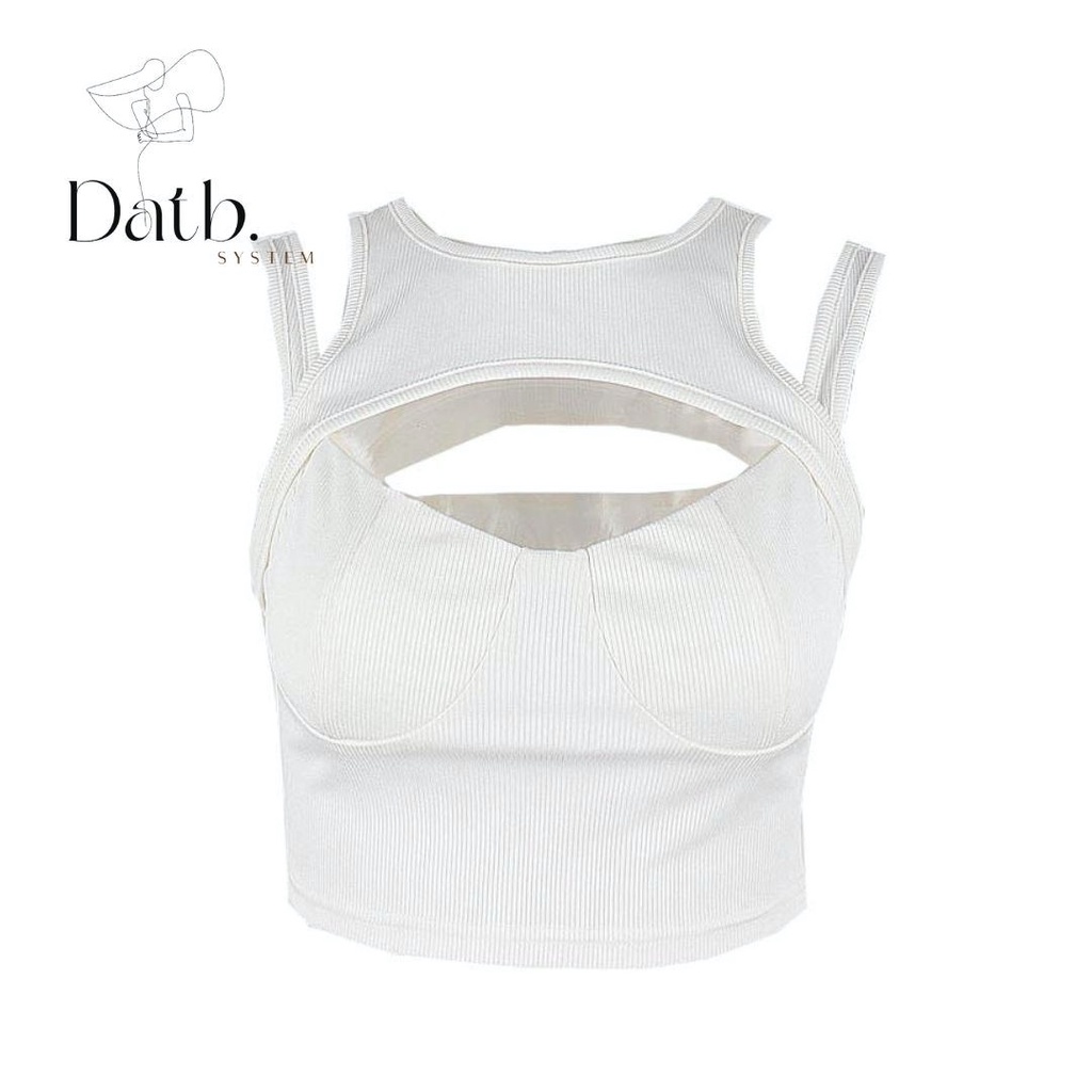 Áo Croptop Cổ Yếm DATB Khoét Ngực Táo Bạo CTCY0001