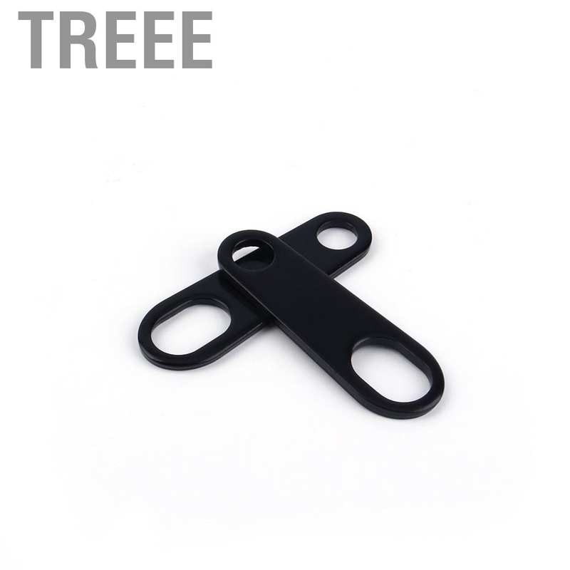 Treee 2X Black Fog Head light Shock Brackets For Motorcycle Custom Bobber Cafe Racer