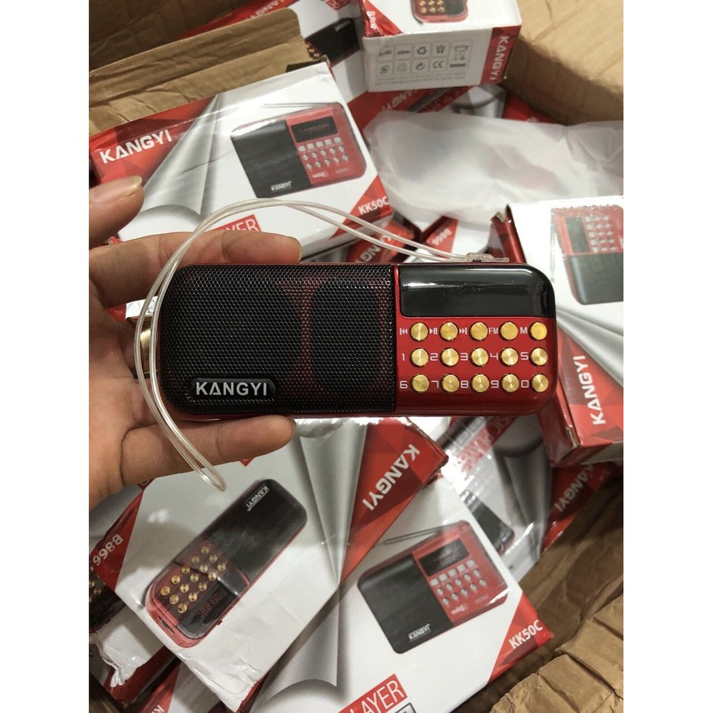 Máy nghe nhạc thẻ nhớ, USB, nghe kinh phật, nghe đài FM KANGYI B866- Hàng Cao Cấp