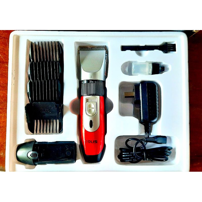 [Chính hãng]✅ Bộ Tông đơ cắt tóc Zolic Hair Clipper dùng cho cá nhân gia đình hoặc em bé. (Có pin kèm đầy đủ dụng cụ)