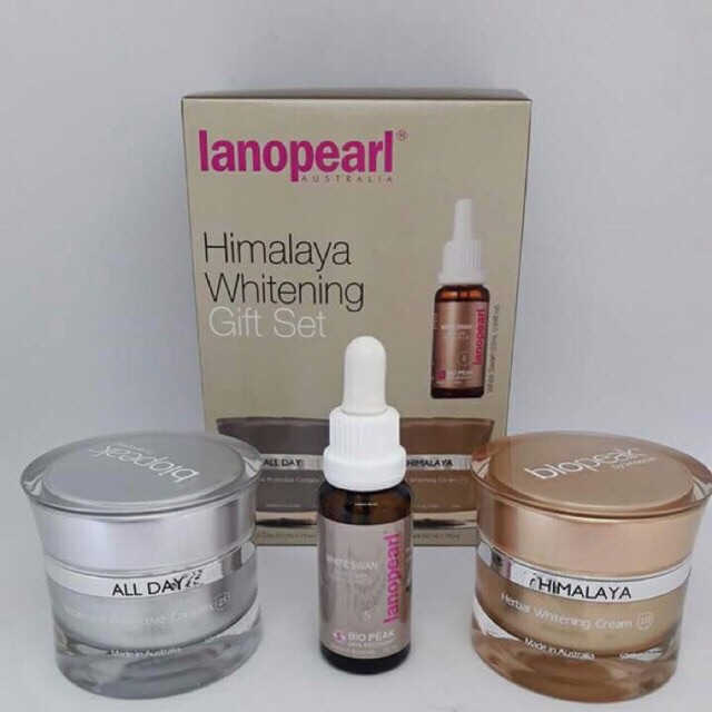 Bộ sản phẩm làm trắng da Lanopearl Himalaya Whitening Gift Set