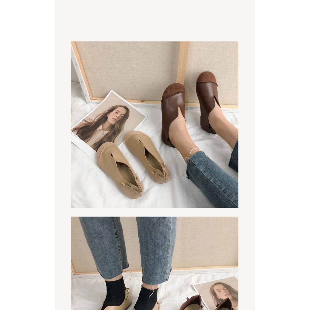 Giày Búp Bê Nữ Phong Cách Vintage Xinh Xắn | BigBuy360 - bigbuy360.vn