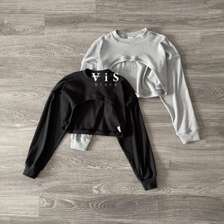 ÁO CROPTOP THUN LEN NỮ HỞ NGỰC
