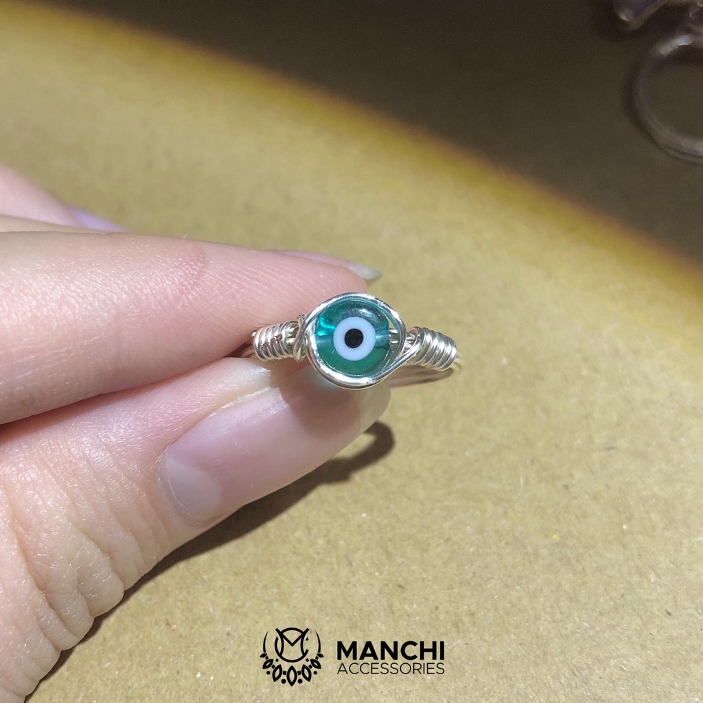 Nhẫn Evil Eye - mắt quỷ handmade