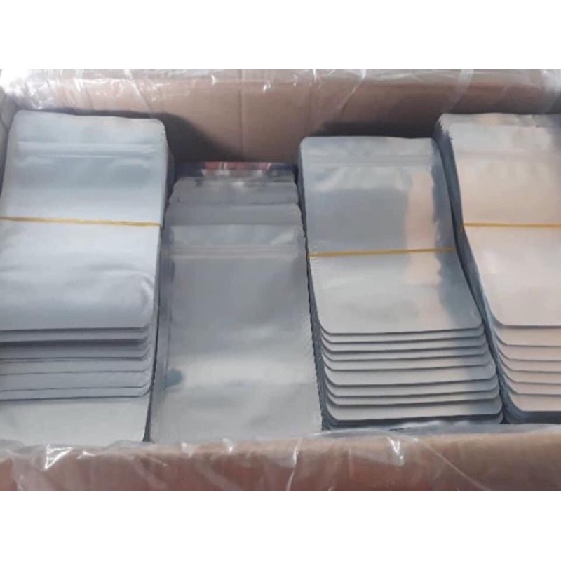 Zip Bạc - Túi Kéo Miệng Đáy Đứng Loại 1