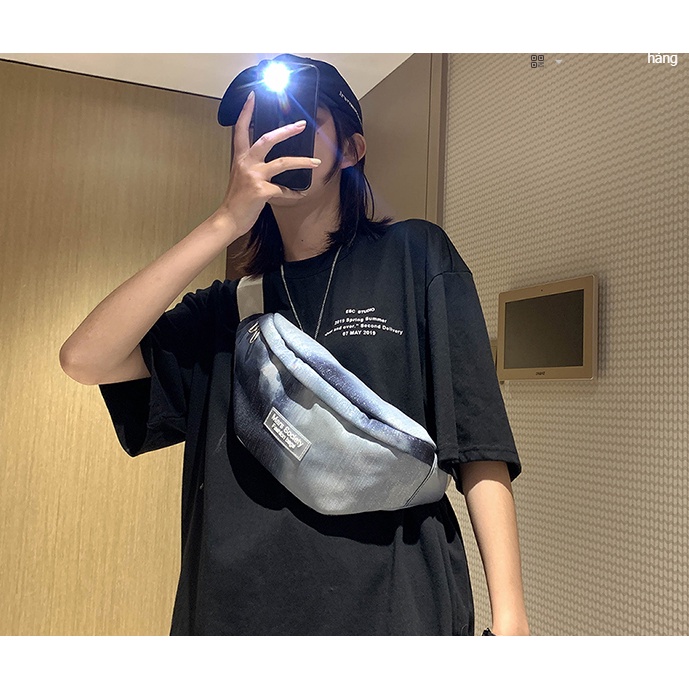 [Túi đeo chéo nữ ulzzang Hàn Quốc] [Túi nữ đeo bụng đi chơi da lộn mini đựng đồ cá nhân cá tính phong cách đường phố] | BigBuy360 - bigbuy360.vn