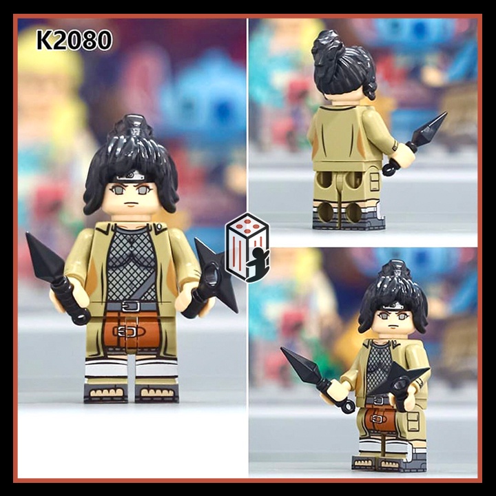 Shikamaru Ino Obito Uchiha Torune Đồ Chơi Lắp Ráp Mô Hình Minifigure Anime KDL811