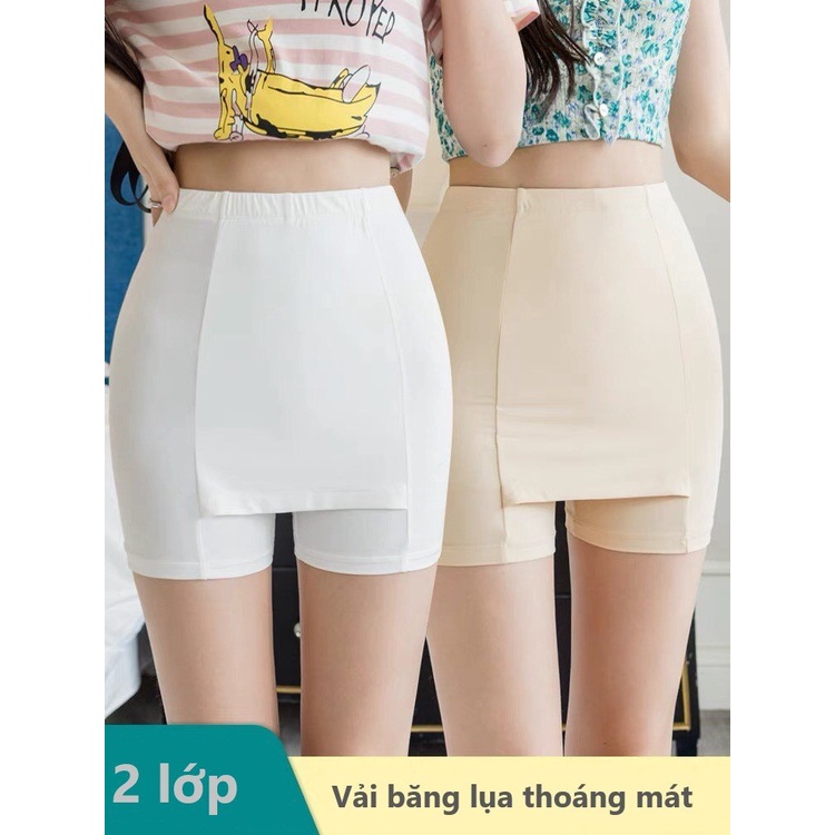 Quần an toàn mặc trong váy mẫu mới chất liệu thun co giãn mềm mịn