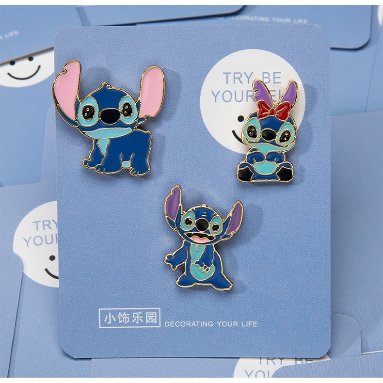 Pin cài áo Lilo and Stitch đáng yêu - GC405