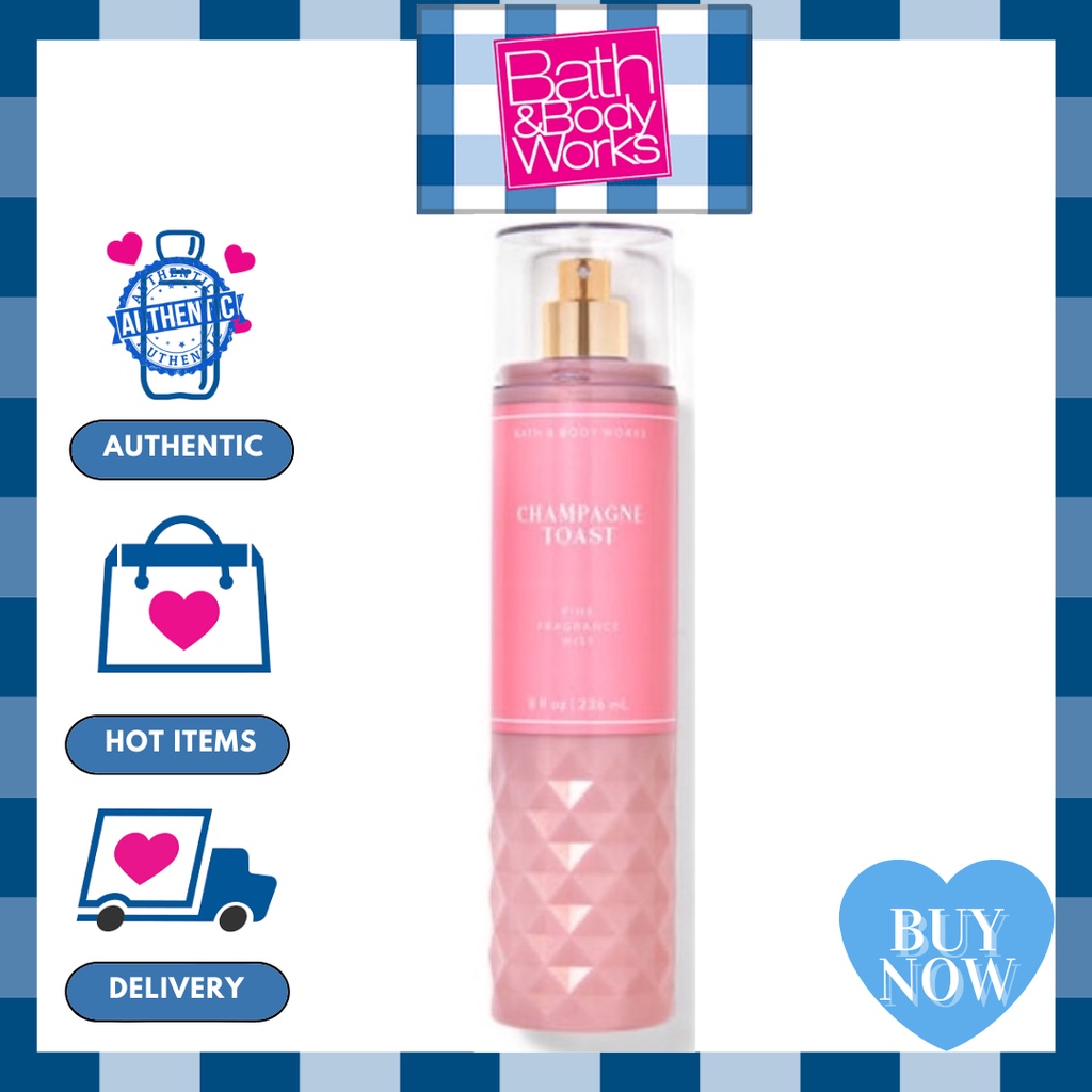 Xịt Thơm CHAMPAGNE TOAST Bath And Body Works - Body Mist 236ml