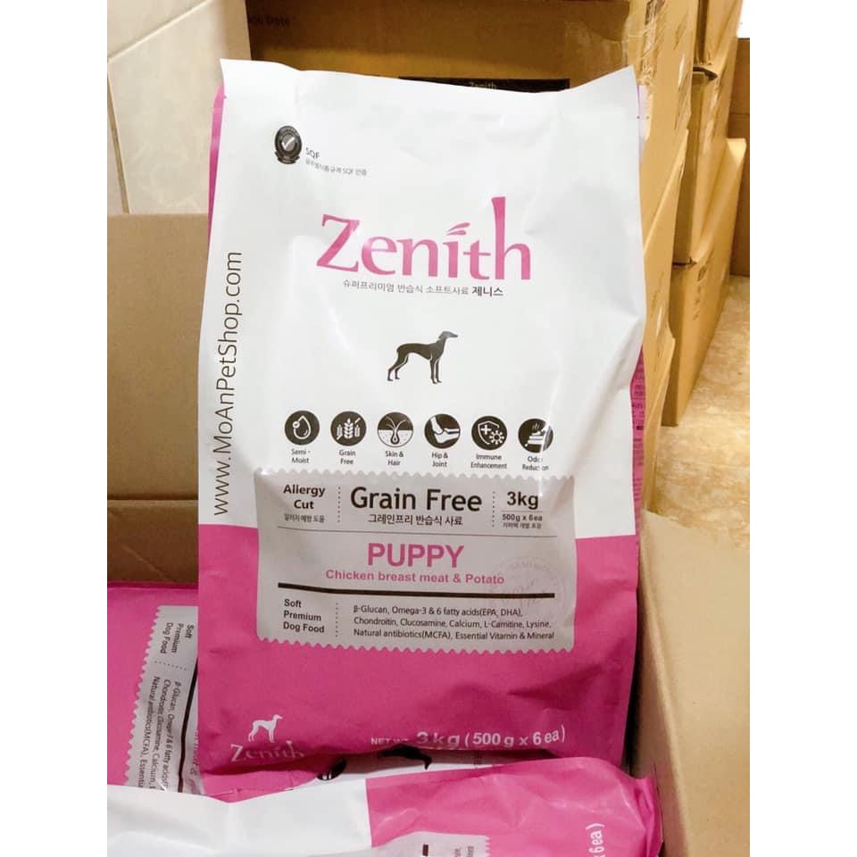 Thức ăn cho chó nhỏ hạt mềm Zenith Puppy gói 1,2kg