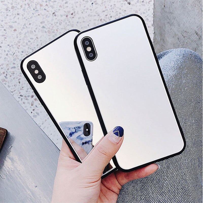 Ốp điện thoại tráng gương thời trang cho Oppo A5 A9 A31 2020 A52 A72 A92 A92S F1S