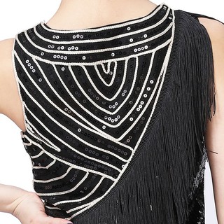 Đầm Khiêu Vũ Đính Kim Sa Lấp Lánh