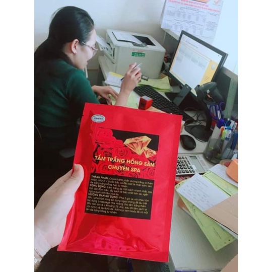 Tắm trắng hồng sâm