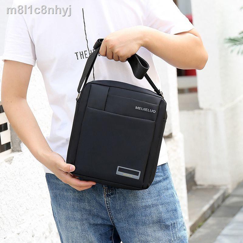 Công suất lớn Túi vải Oxford chống thấm nước của nam giới đeo vai Han Nai đa chức năng ba lô kinh doanh ngoài trời gi