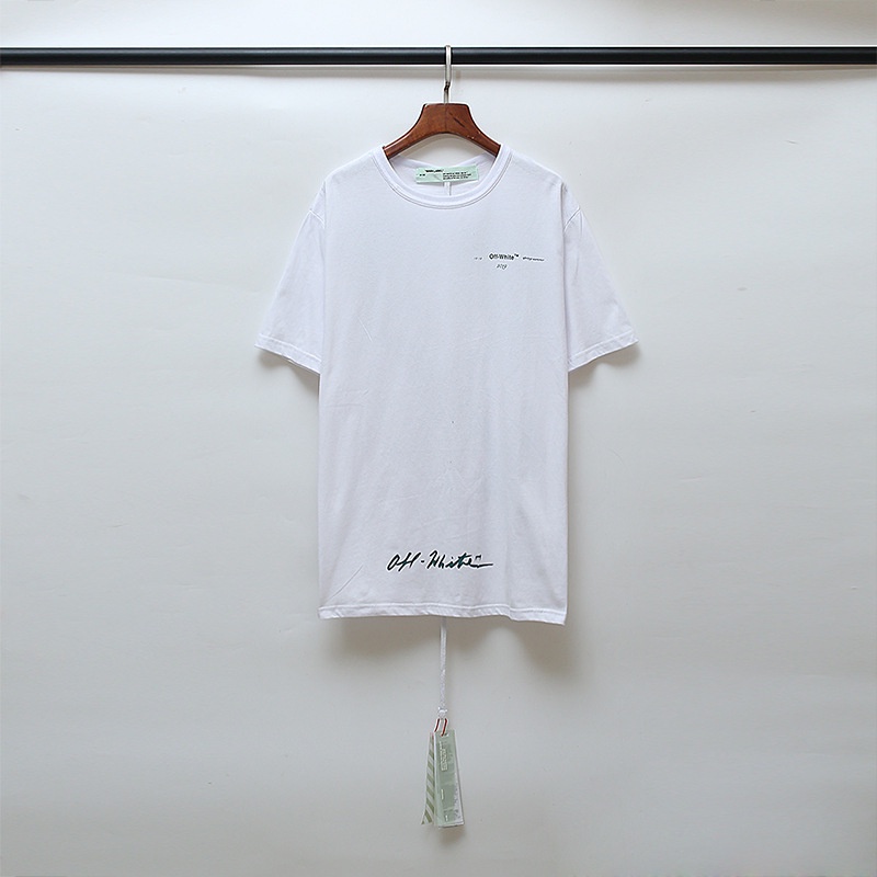Áo Tee Off White, Áo thun Off White T-Shirt Color Wave Arrow, chất liệu Cotton, 2 màu đen, trắng DuSo.Lux