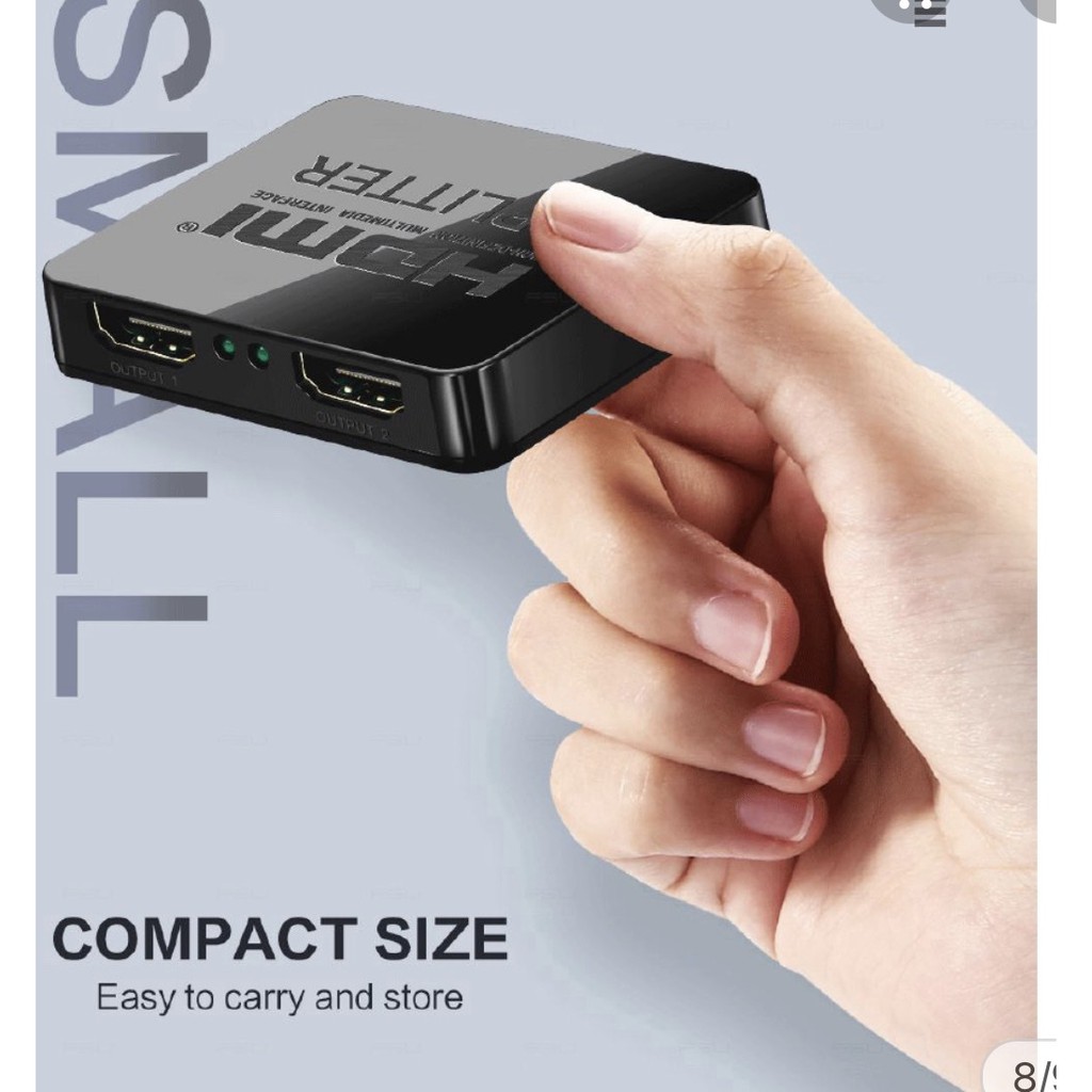 Bộ chia HDMI 1 sang 2 Full HD 1080P