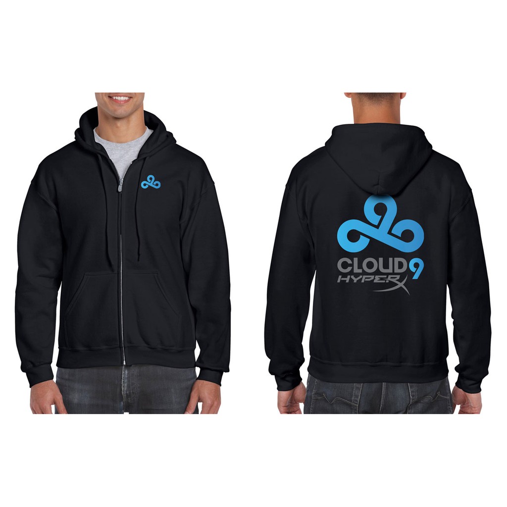 ÁO HOODIE CÓ ZIP - TEAM CLOUD 9