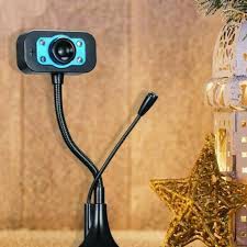 Webcam HỌC ONLINE 720p HD / Chân Cao / Có Mic / Có Đèn BẢO HÀNH CHÍNH HẢNG