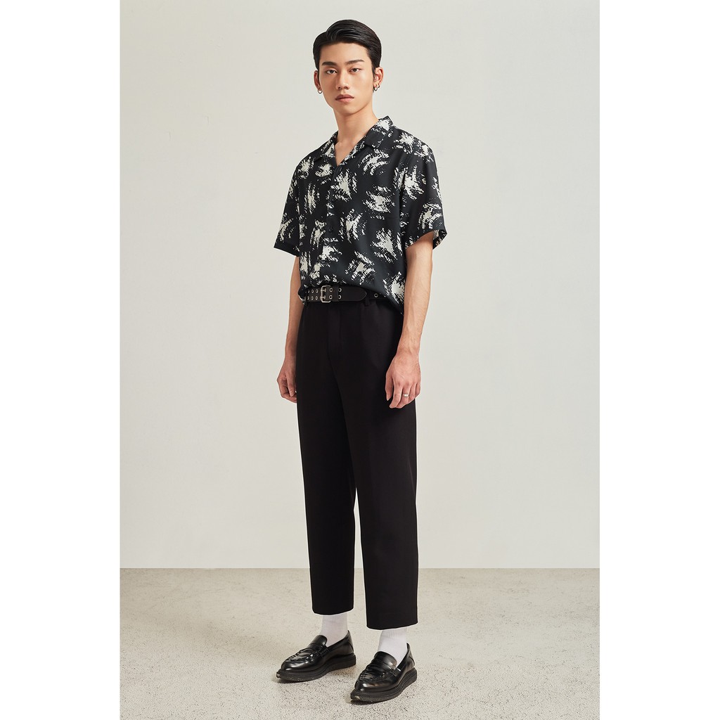 Áo Sơ Mi Ngắn Tay Nam Họa Tiết HIGHWAY MENSWEAR Flashy Cuban Shirt | BigBuy360 - bigbuy360.vn