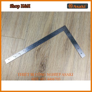 [Chính Hãng] Thước Eke cơ khí inox Asaki AK-2582