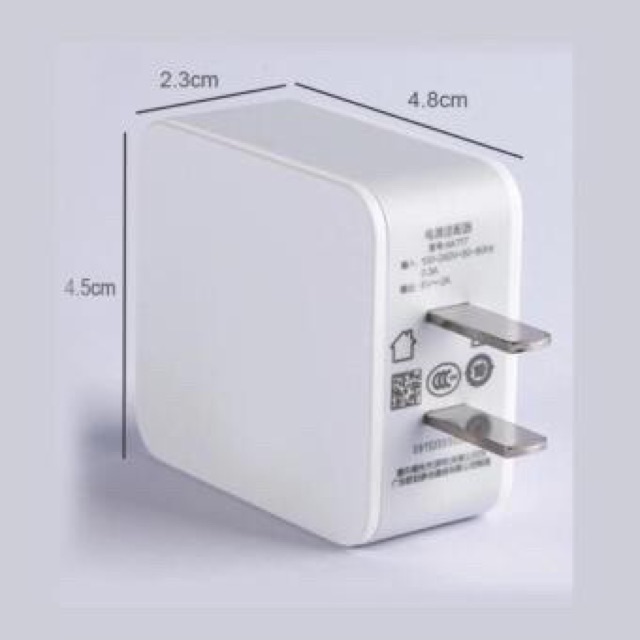 Bộ sạc vuông 2A Oppo xịn