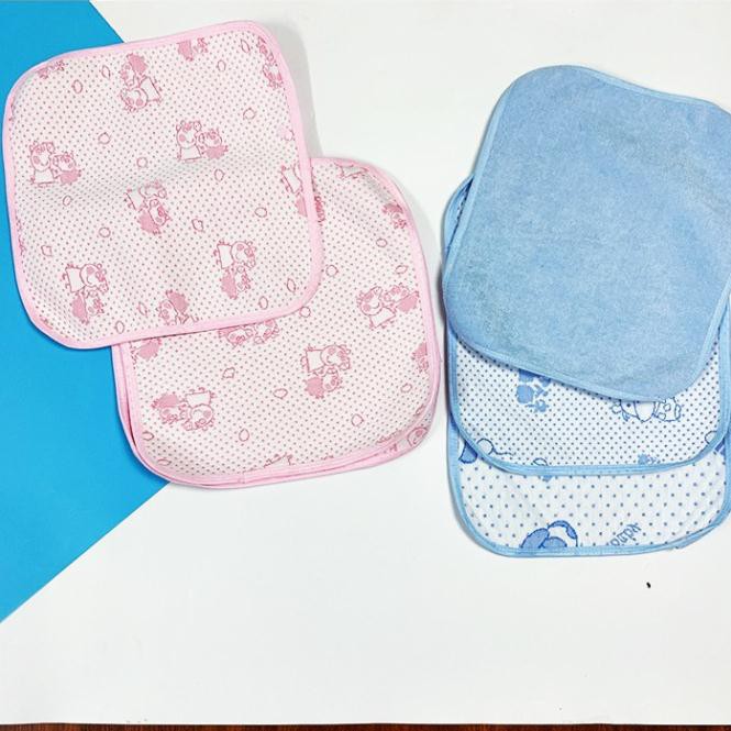 Miếng lót chống thấm, tấm lót 4 lớp thay bỉm sơ sinh cho bé trai/gái KT 30x30cm