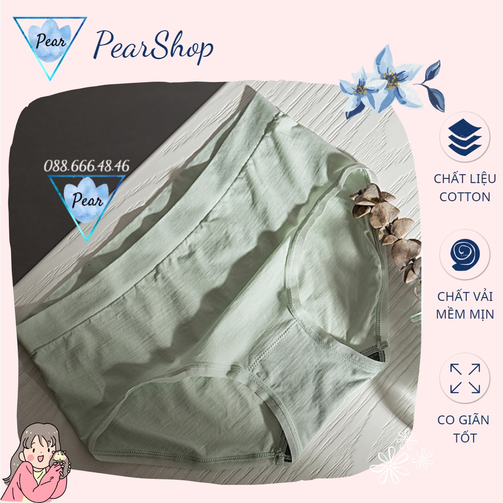 Quần cotton siêu giãn PearShop vải mềm mát