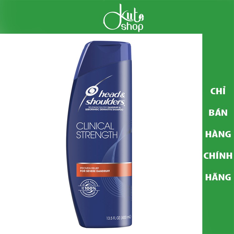 Dầu gội cho da đầu bị gàu &amp; nấm Head &amp; Shoulders Clinical Strength 400ml