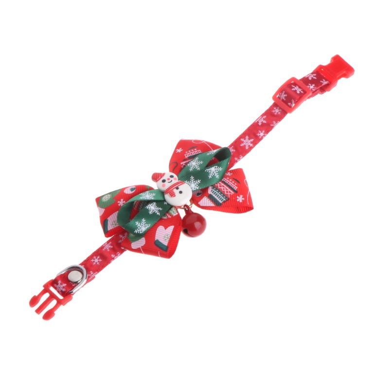 Vòng Cổ Gắn Chuông Đỏ May Mắn Cho Thú Cưng