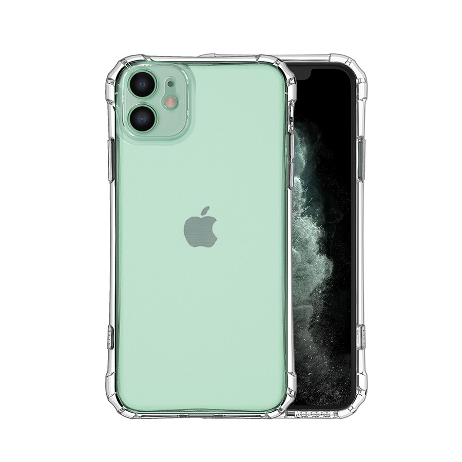 Ốp lưng trong suốt IPhone X đến 12 pro max chống Shock, va đập , phát sáng trong đêm