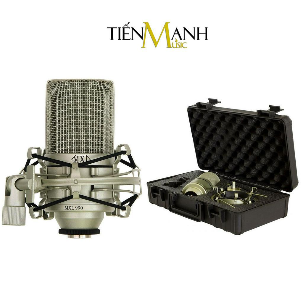 MXL 990 Mic Condenser Thu Âm Phòng Studio, Micro Biểu Diễn Microphone Cardioid MXL990