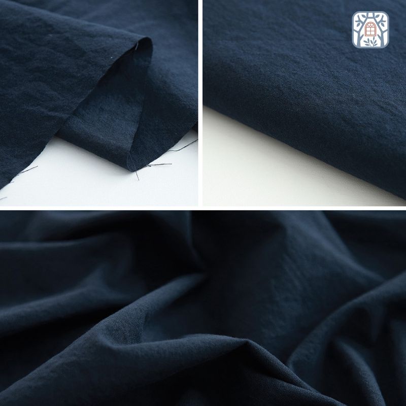 CO-5  Vải cotton 100% tự nhiên🍒Chuanshui🍒khổ vải 150cm, vải trơn - vải đẹp handmade