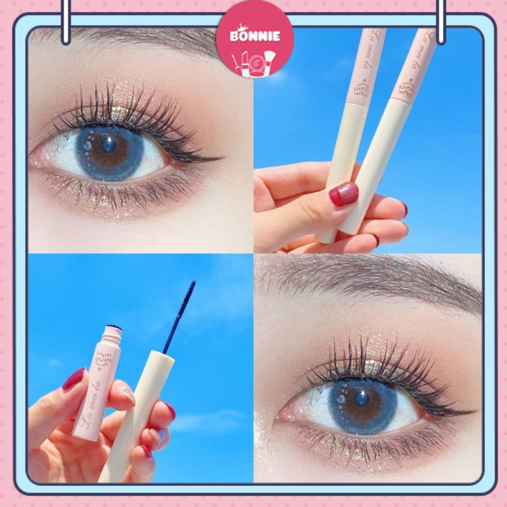 Mascara Siêu Mảnh Tơi Mi🍑FREESHIP🍑Mascara Makeup Lameila Skinny Microcara Vỏ Hồng