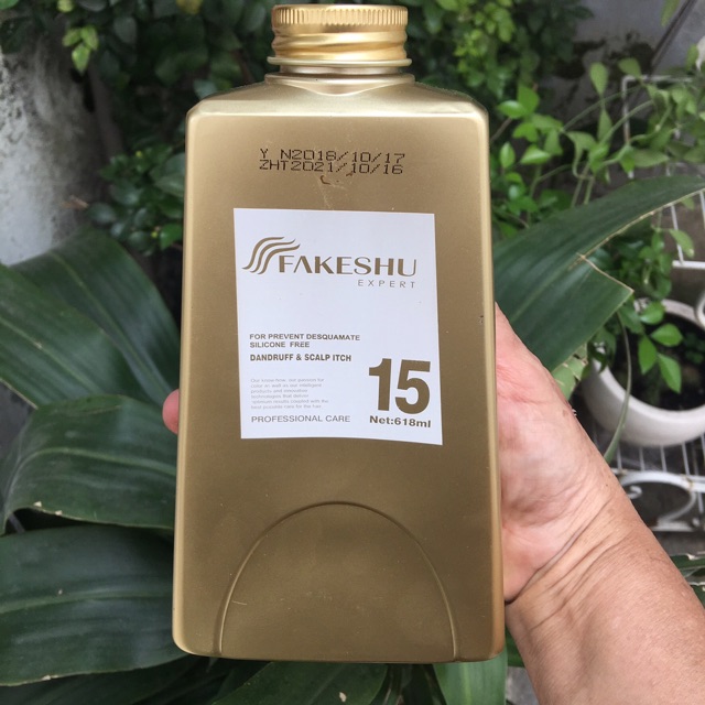 Dầu hấp lụa tơ tằm siêu mềm mượt Fakeshu 618ml ( New)