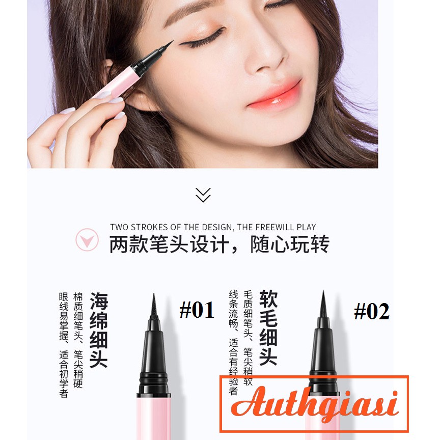 Bút dạ kẻ mắt Maycreate Eyeliner siêu mảnh | BigBuy360 - bigbuy360.vn