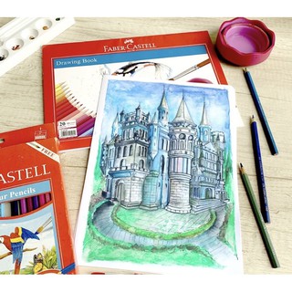 [36/48 Màu - Hộp Giấy] Chì Màu Nước Parrot Faber-Castell