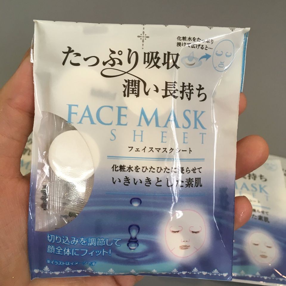 Set 10 mặt nạ giấy dạng nén - Hàng Nhật nội địa