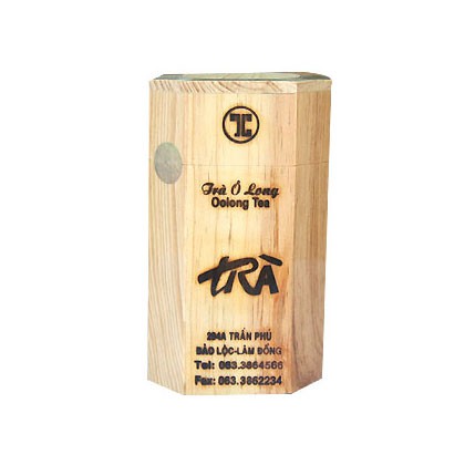 TRÀ OOLONG HỘP GỖ TÂM CHÂU 100G