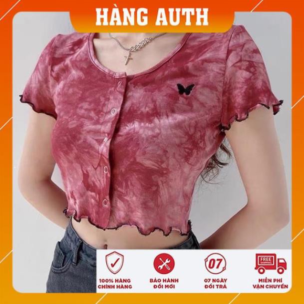 [Freeship - Hàng Cao Cấp] ÁO CROPTOP MÀU LOANG