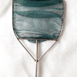 Vợt cá ,tôm, ốc lưới dù  - khung ninox